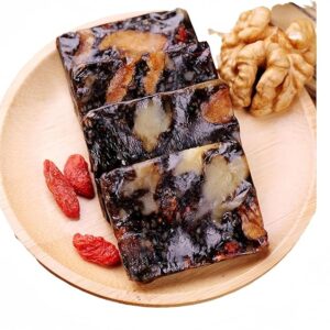 Key Features Made with premium donkey-hide gelatin (Ejiao) Traditional Chinese craftsmanship Net weight: 500g per box Soft, chewy, and mildly sweet Enriched with nuts and dried fruits Ready to eat, no preparation needed Supports blood nourishment and daily wellness Suitable for personal use or gifting
